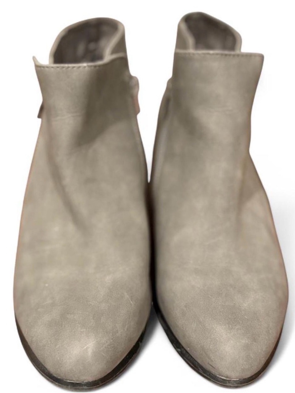 UNIONBAY Taupe Slip-On Ankle Boots